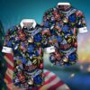 Kentucky Wildcats NCAA Flower Aloha Hawaiian Shirt 14, NCAA Hawaiian Shirt
