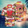 Maryland Terrapins NCAA Flower Aloha Hawaiian Shirt 9, NCAA Hawaiian Shirt