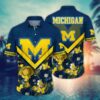 Michigan Wolverines Style Hot Trending Summer NCAA Flower Aloha Hawaiian Shirt 4, NCAA Hawaiian Shirt
