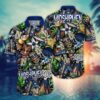 Navy Midshipmen NCAA Flower Aloha Hawaiian Shirt 6, NCAA Hawaiian Shirt