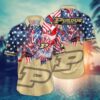 Purdue Boilermakers NCAA Flower Aloha Hawaiian Shirt 12, NCAA Hawaiian Shirt