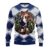 Atlanta Braves Pub Dog Ugly Christmas Sweater, MLB Christmas Sweater