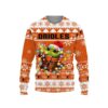 Baltimore Orioles Baby Yoda Star Wars Ugly Christmas Sweater, MLB Christmas Sweater
