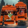 Baltimore Orioles Grinch Stolen Ugly Christmas Sweater, MLB Christmas Sweater