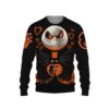 Baltimore Orioles Jack Skeleton Ugly Christmas Sweater, MLB Christmas Sweater