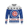Chicago Cubs Big Logo Ugly Sweater, MLB Christmas Sweater