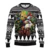 Chicago White Sox Groot Hug Ugly Christmas Sweater, MLB Christmas Sweater