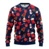Cleveland Indians Santa Claus Snowman Ugly Christmas Sweater, MLB Christmas Sweater