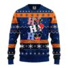 Houston Astros Hohoho Ugly Christmas Sweater, MLB Christmas Sweater
