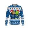 Kansas City Royals Baby Groot And Grinch Best Friends Ugly Christmas Sweater, MLB Christmas Sweater