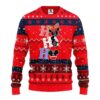 Los Angeles Angels Hohoho Ugly Christmas Sweater, MLB Christmas Sweater