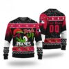 MLB Grinch Drink Up Atlanta Braves Custom Ugly Christmas Sweater, MLB Christmas Sweater