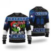 MLB Grinch Drink Up Toronto Blue Jays Custom Ugly Christmas Sweater, MLB Christmas Sweater
