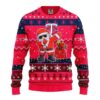 Minnesota Twins Dabbing Santa Claus Ugly Christmas Sweater, MLB Christmas Sweater