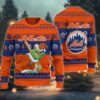 New York Mets Grinch Stolen Ugly Christmas Sweater, MLB Christmas Sweater