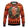 San Francisco Giants Santa Hat Ugly Christmas Sweater, MLB Christmas Sweater