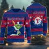 Texas Rangers Grinch Stolen Ugly Christmas Sweater, MLB Christmas Sweater