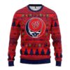 Washington Nationals Grateful Dead Ugly Christmas Sweater, MLB Christmas Sweater