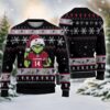 Atlanta Falcons Grinch Custom Ugly Chrismas Sweater, NFL Christmas Sweater