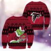 Atlanta Falcons Grinch Stolen Ugly Christmas Sweater, NFL Christmas Sweater