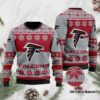 Atlanta Falcons Logo Ugly Christmas Sweater, NFL Christmas Sweater