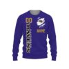 Baltimore Ravens Custom Name Number Ugly Christmas Sweater, NFL Christmas Sweater