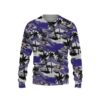 Baltimore Ravens Tropical Patterns Ugly Christmas Sweater, NFL Christmas Sweater