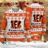 Cincinnati Bengals Big Logo Ugly Christmas Sweater, NFL Christmas Sweater