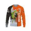 Cleveland Browns Grinch & Scooby–Doo Ugly Christmas Sweater, NFL Christmas Sweater