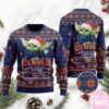 Denver Broncos Cute Baby Yoda Grogu Ugly Christmas Sweater, NFL Christmas Sweater