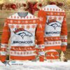 Denver Broncos NFL Ugly Christmas Sweater, NFL Christmas Sweater