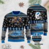 Detroit Lions 3D Printed Ugly Christmas Sweater, NFL Christmas Sweater