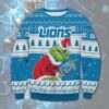 Detroit Lions Grinch Stolen Ugly Christmas Sweater, NFL Christmas Sweater