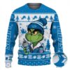Detroit Lions The Grinch Drink Coffee Ugly Christmas Sweater, NFL Christmas Sweater