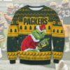 Green Bay Packers Grinch Stolen Ugly Christmas Sweater, NFL Christmas Sweater