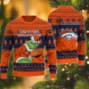 Grinch Stolen Denver Broncos Ugly Christmas Sweater, NFL Christmas Sweater