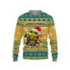 Jacksonville Jaguars Baby Yoda Star Wars Ugly Christmas Sweater, NFL Christmas Sweater