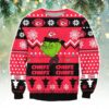 Kansas City Chiefs Cute Grinch Ugly Christmas Sweater, NFL Christmas Sweater