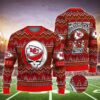 Kansas City Chiefs Grateful Ugly Sweater, NFL Christmas Sweater