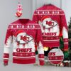 Kansas City Chiefs Santa Spirit Ugly Christmas Sweater, NFL Christmas Sweater