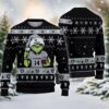 Las Vegas Raiders Grinch Custom Ugly Christmas Sweater, NFL Christmas Sweater
