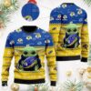 Los Angeles Rams Baby Yoda Ugly Christmas Sweater, NFL Christmas Sweater