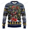 Los Angeles Rams Christmas Tree Ugly Christmas Sweater, NFL Christmas Sweater