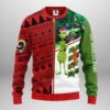 Los Angeles Rams Grinch ScoobyDoo Ugly Sweater Christmas, NFL Christmas Sweater