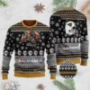 Los Angeles Rams With Rampage The Mascot Ugly Christmas Sweater, NFL Christmas Sweater