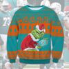 Miami Dolphins Grinch Stolen Christmas Sweater, NFL Christmas Sweater