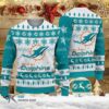 Miami Dolphins Ugly Christmas Sweater, NFL Christmas Sweater