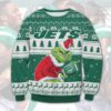 New York Jets Grinch Stolen Christmas Ugly Sweater, NFL Christmas Sweater
