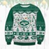 New York Jets NFL Ugly Christmas Sweater, NFL Christmas Sweater