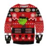 San Francisco 49ers Grinch Cunningly Smile Nfl Ugly Christmas Sweater, NFL Christmas Sweater